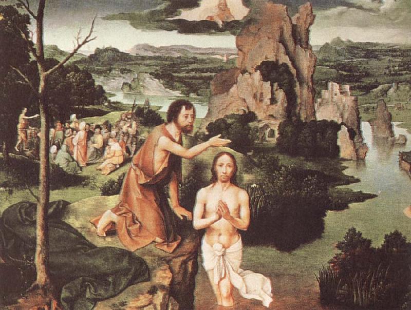 PATENIER, Joachim The Baptism of Christ china oil painting image